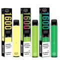 Großhandel 1600puffs Dipoverable Vape Puff XXL Fruchtaromen