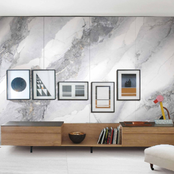 Nanhai 800x2600 Grey Porcelain Tile - Marble Look Luxury Wall Tile