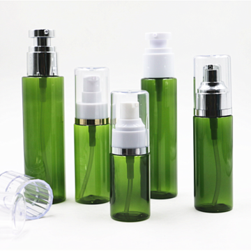 Berkualiti tinggi 40ml plastik PETG kosmetik muka losyen botol krim