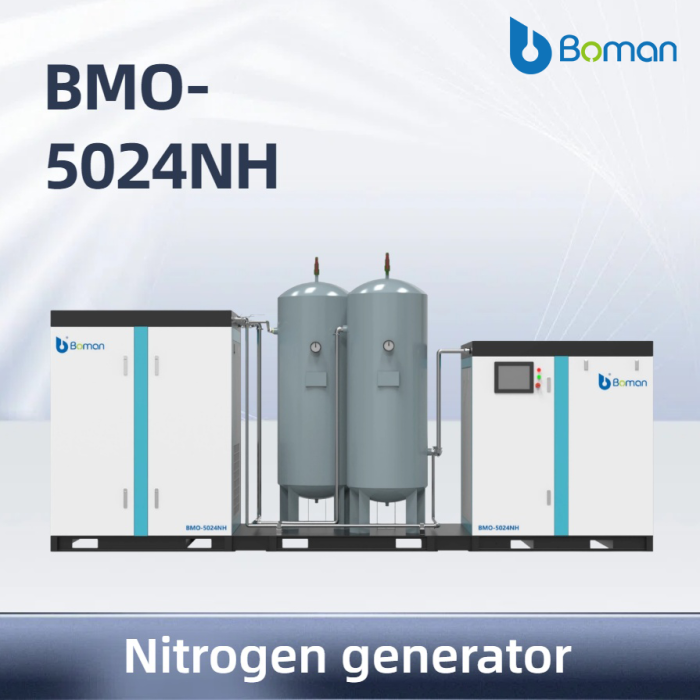 Unidad de nitrógeno de membrana de corte por láser BMO-5024NH