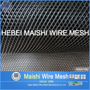 Black HDPE Rocksheild Pipeline Protection Mesh