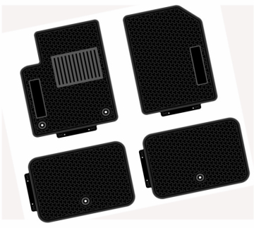 Non-Slip Design Car Floor Mats for Dodge Journey and Fiat Freemont (2011-2020)