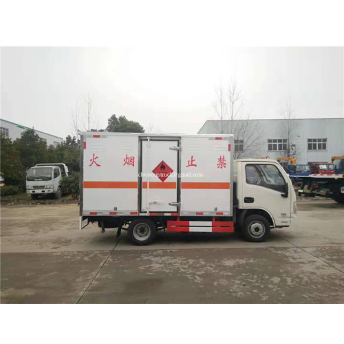 No Fire Truck Dangerous Goods Transport Van Truck