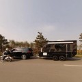 Caravana para motocicletas motores home RV Motorhomes