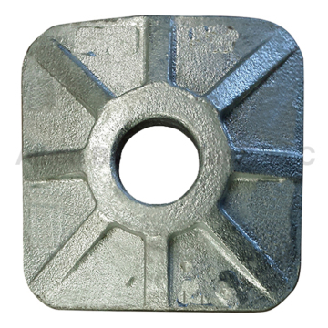 Square Curved Iron Cast Washer for Electric Pole
