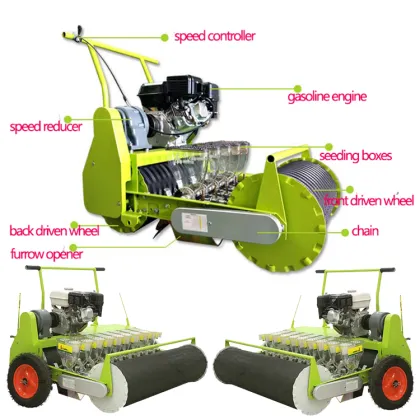 High Precision Gasoline Five and Ten Rows Hand Vegetable Planter Seeder at Cost Price