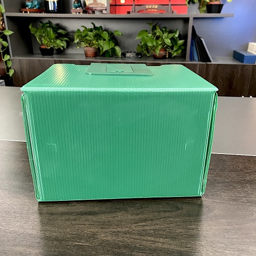 Green Eco-friendly Corrugated Plastic Recycled Storage Boxes