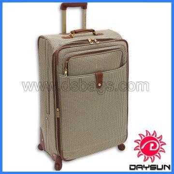 2013 hot selling leisure fashion wheeled luggage bag