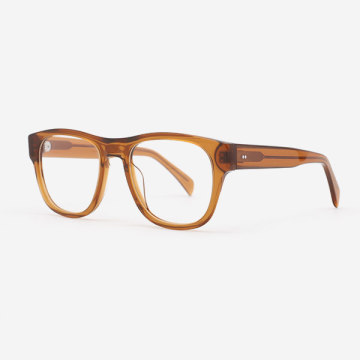 Regular full-rim Acetate unisex optical frame