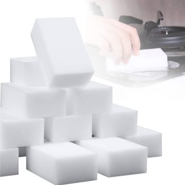 50pcs BONNO Magic Cleaning Sponges: Extra Thick Melamine Foam Erasers for Versatile Surface Cleaning