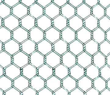 1/4 Inch Galvanized Chicken Wire Mesh