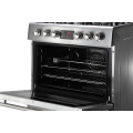 Gamme de cuisson de cuisine en acier inoxydable