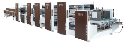 GK--1200PCG/1450PCG/1600PCG Ideal Equipment Corrugated Carton Gluing Folding Machine