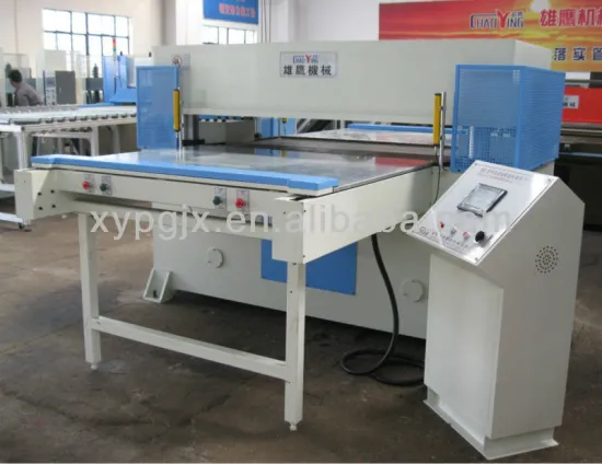 Both sides feeding PLC control hydraulic plane plastic cutting machine