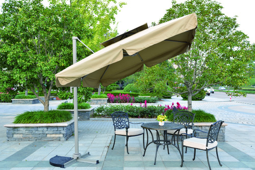 Garden Furniture dengan payung mewah Patio Umbrellas