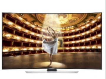 Samsung UN65HU9000 Curved 65-Inch 4K Ultra HD 120Hz 3D Smart LED TV