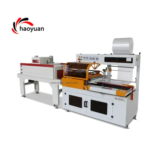 HAOYUAN Automatic Small Box Carton Shrinking Wrapping Packaging Machine