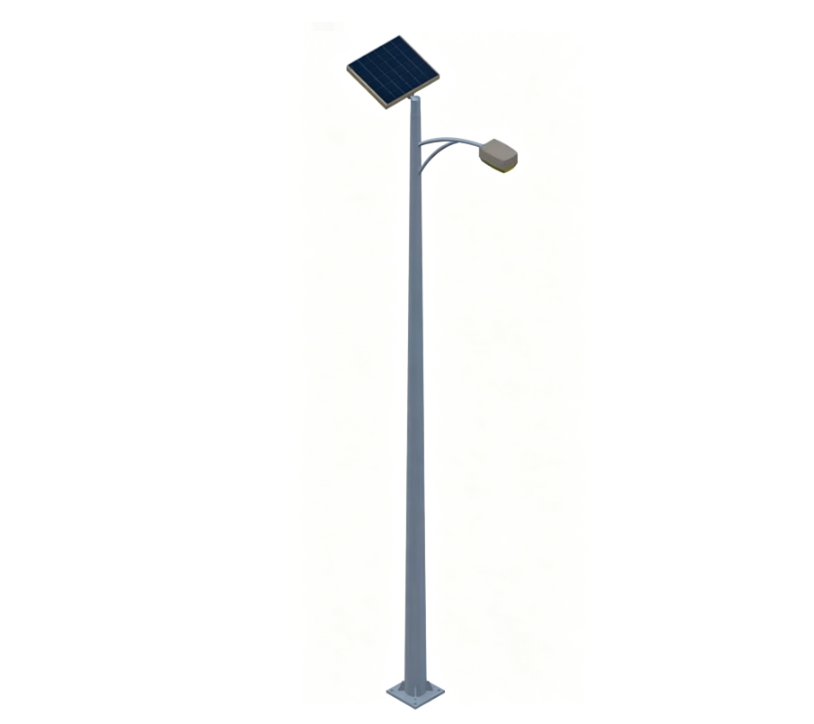Solar street light pole manufacturing quality control