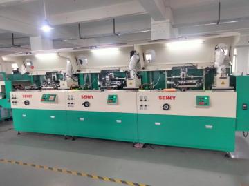 Linear Screen Printing and Hot Stamping Machine