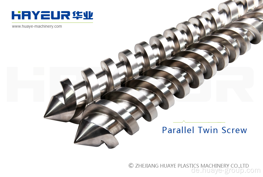 Parallele Doppelschraube &amp; Zylinder