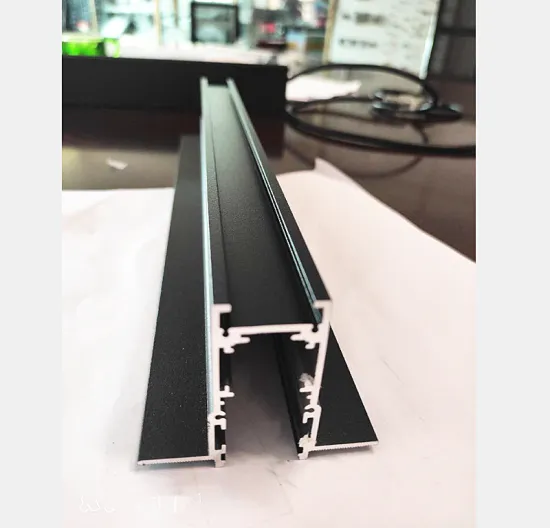 safety voltage DC48V recessed light track rail magnetic