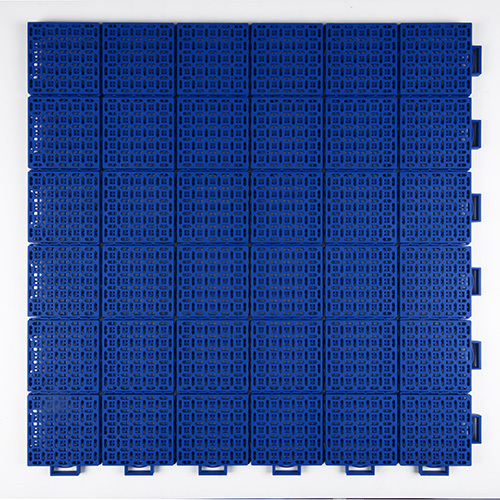 Outdoor Tennisbaan --- Interlockig sportvloeren