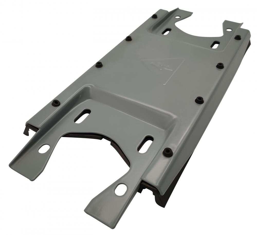 Industrial sheet metal parts for cabinet installation