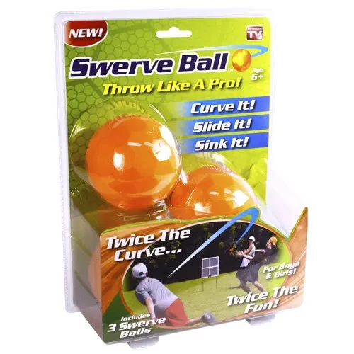 As Seen on TV Swerve Ball, Set of 3