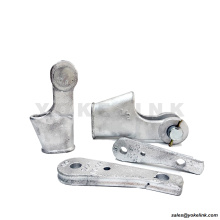 Oțel turnat 1/2&#39;&#39; 3/8&#39;&#39; Cablă de sârmă Soclu cu pană deschisă galvanizat