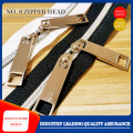 Smooth tent zipper head