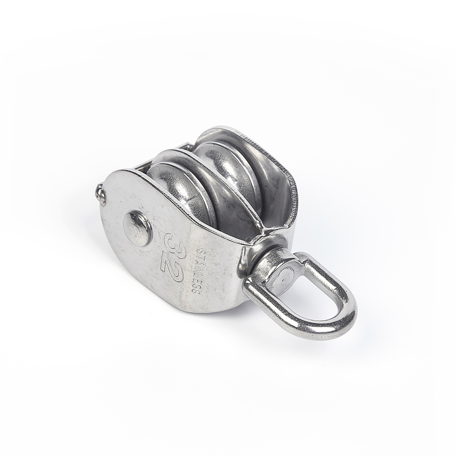 Stainless steel double pulley (8)