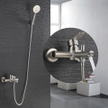 Steel Shower Set 304 Stainless-Steel Wall Mount Bathroom Shower Set Factory