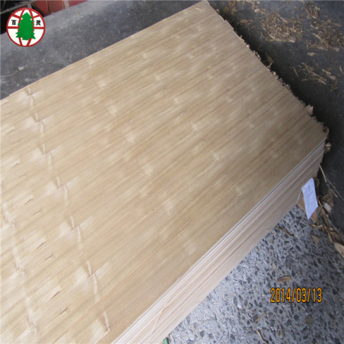 Mdf de chapa de roble rojo de 3MM para vender