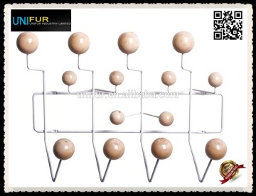 Modern high quality wood beautiful coat hanger for many colors to selection