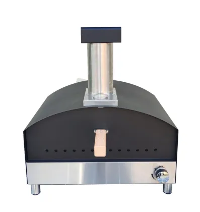 BBQ grill camp chef outdoor camp gas oven mini size portable have pizza stone for garden party