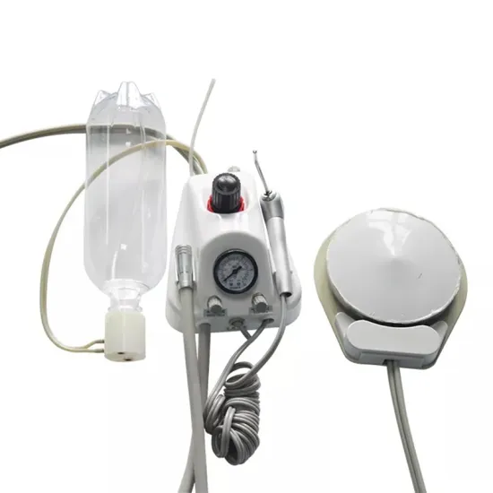 High Low Speed Portable Dental Turbine Unit with Handpiece Kit