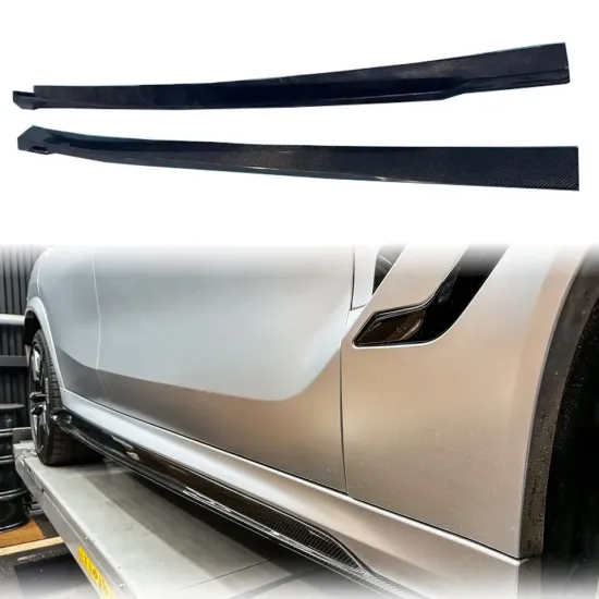 High Quality Auto Parts: Dry Carbon LD Style Side Skirts for F96 X6M & F95 X5M