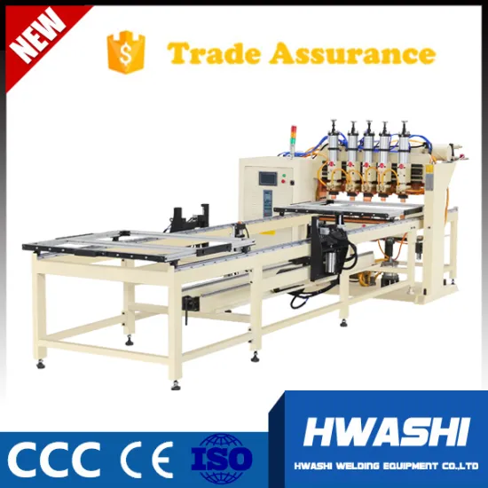 Hwashi 3m Cable Tray Wire Mesh Spot Welding Machine