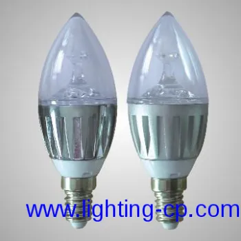 cool led bulbs candle shape 3 watt led energy saving bulb