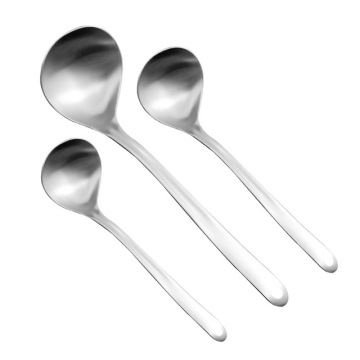 Langstreifen Premium Edelstahl Koreanische Suppenlöffel zum Kochen von Küchen