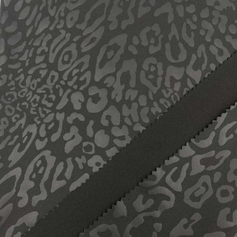 Polyester Elastane mezcla textil de impresión frustrado