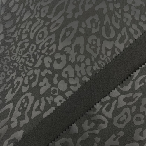 Polyester Elastane mezcla textil de impresión frustrado