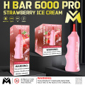 Electronic Cigarette H Bar 6000 PRO