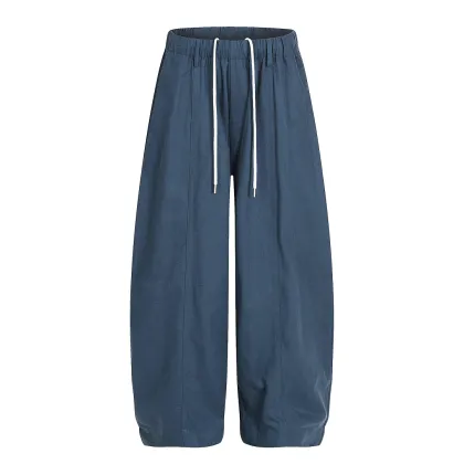 mens casual wide leg pants
