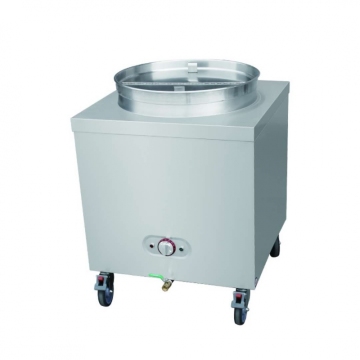 Insulated soup bucket stand