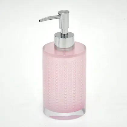 Luxury Dubai Golden Glitter Swarovski Plastic Shampoo Bottle