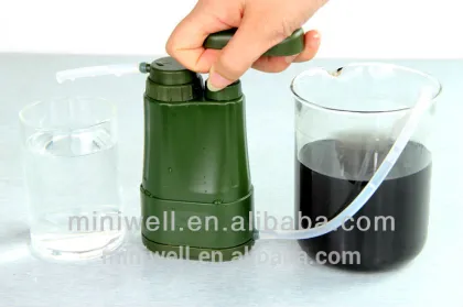 Outdoor water filter/filtration,outdoor water purifier/purification, Military equipment for water filtration