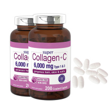 Super Collagen C Hermosas uñas de piel de cabello tabletas