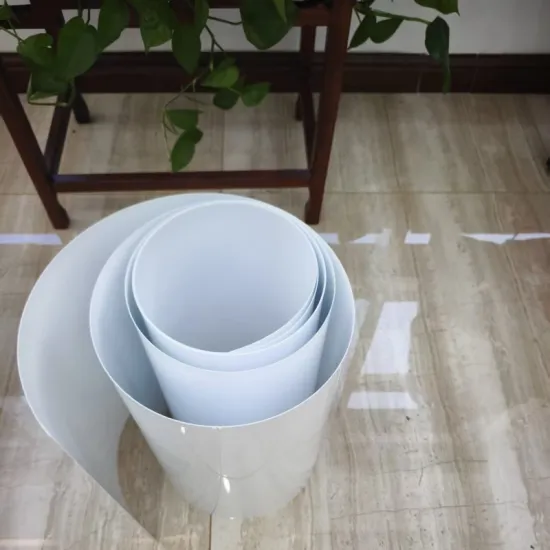 100% Virgin Polypropylene PP Sheets White Plastic Film