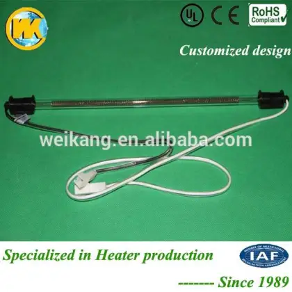 Electric refrigerator defrost heater